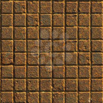Rusty Iron. Seamless Tileable Texture.