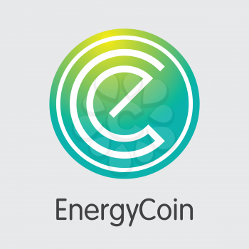 Energycoin Blockchain Icon. Blockchain, Block, Distribution ENRG Transaction Icon