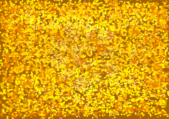 glitter. detailed texture of glittering golden dust surface
