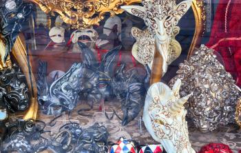 Italian Venetian Masks for carnival. Venice, Italy