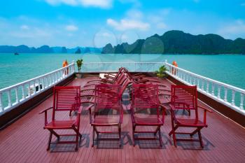 Cruise in Halong Bay, Vietnam, Southeast Asia
