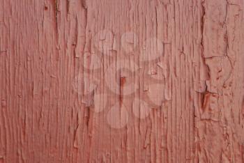 Old paint on a wooden surface
