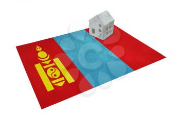 Small house on a flag - Living or migrating to Mongolia