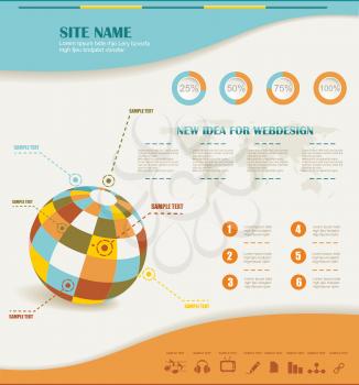 infographics set and Information Graphics vector