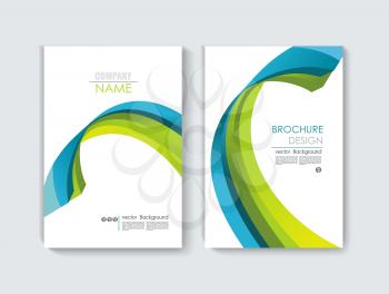 Vector design templates for a4 covers, banners