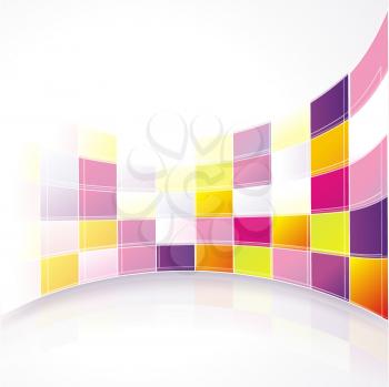 Colorful background mosaic pattern design.