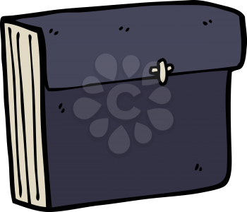 Royalty Free Clipart Image of a Business File