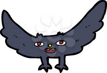 Royalty Free Clipart Image of a Bat