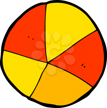 Royalty Free Clipart Image of a Beach Ball