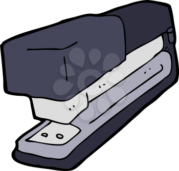 Royalty Free Clipart Image of a Stapler