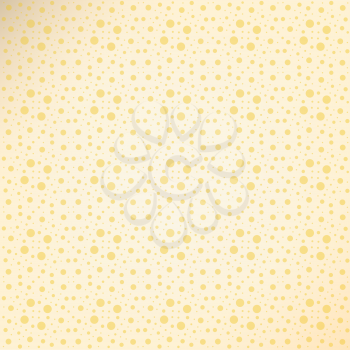 Vintage Polka Dots. Abstract seamless pattern. Vector illustration.
