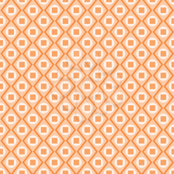 Vector geometric pattern with circles, rombs and squares 

