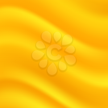 Yellow Abstract Wave Background for your Design