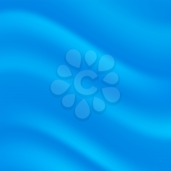 Abstract Blue Wave Background for Your Design.