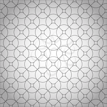 Abstract Wave Mosaic Background. Grey Mosaic Pattern