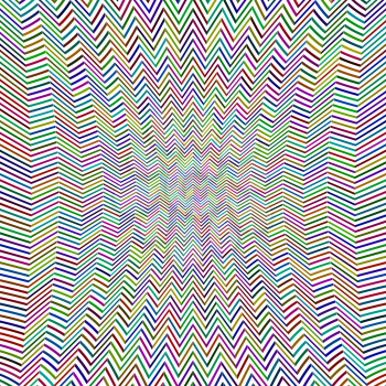 Abstract Zig Zag Pattern. Colorful Line Background.