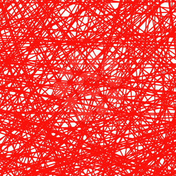 Vector Abstract Red Line Background. Grunge Red Line Pattern