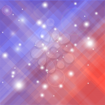 Abstract Elegant Blurred Blue Red Background. Abstract Blue Red Pattern