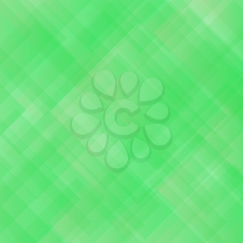Green Square Background. Abstract Green Square Pattern.
