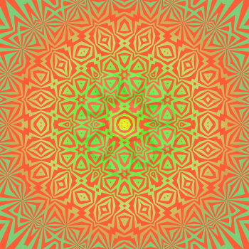 Creative Ornamental Colored Pattern. Geometric Decorative Background