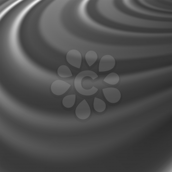 Abstract Glowing Grey Waves. Smooth Swirl Light Background