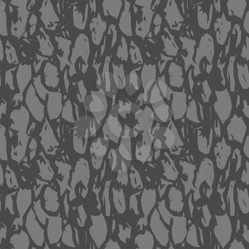 Solid Grey Stone Seamless Pattern. Rock Floor Design