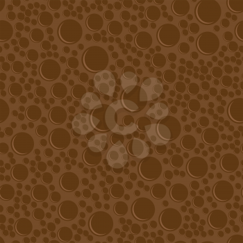 Milk Brown Chocolate Bar Seamless Pattern. Sweet Food Background.