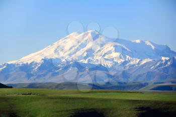 Image with highest top of Europe Elbrus