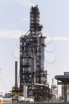 Industrial of refinery tower for making gasoline