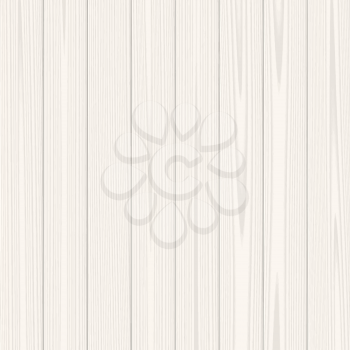Light wooden texture background, realistic vector illustration.