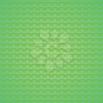 Abstract green background, vector illustration. Creative background for your work in the form of scales.