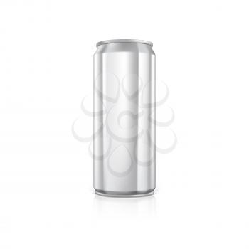 Blank aluminium can.  Drawn with mesh tool. Fully adjustable and scalable