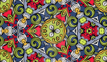 Retro bright background. Seamless pattern can be used for wallpapers, web page backgrounds.