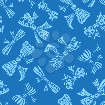 Blue vector background for your design.
