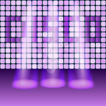 disco party background - vector illustration. eps 10