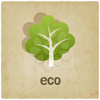 eco old background - vector illustration. eps 10