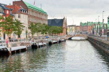  Frederiksholms Kanal and Holmens Bro in Copenhagen on September 10, 2011