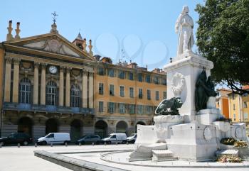 place Garibaldi in Nice, France