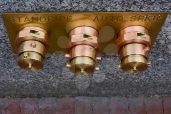 three copper street hydrant