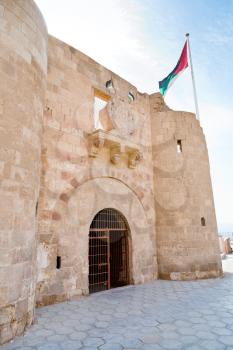 The Aqaba Flagpole under medieval Mamluks Aqaba fort