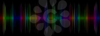 Abstract multicolored sound equalizer taken closeup as background.Digitally generated image.