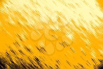Ochre drips texture pattern as abstract background.Digitally generated image.
