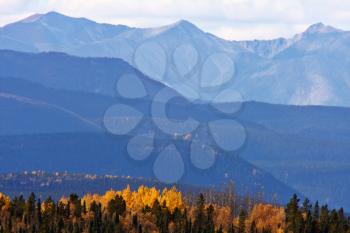 Autumn in British Columbia mountains