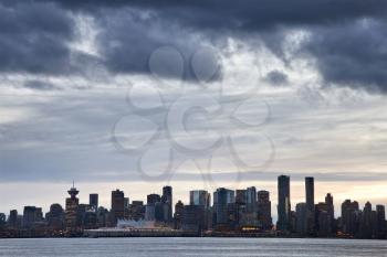 Vancouver Skyline Canada downtown west end City
