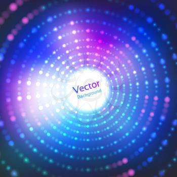 Disco lights. Vector background.