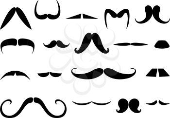 Mustaches set