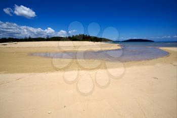 the beach and the lagon of nosy mamoko madagascar