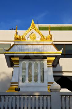  asia  bangkok in   temple  thailand abstract   cross colors roof      and    colors religion mosaic  sunny
