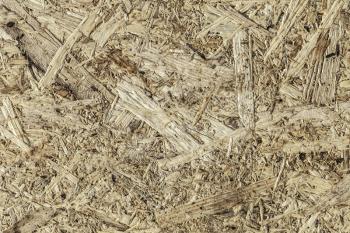 Wood Particle Board. Scraps of wood panel. Wood texture background.