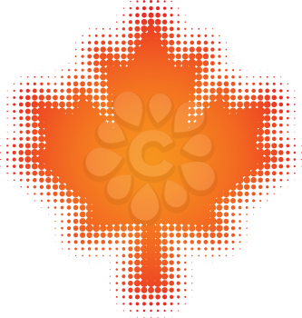 maple-leaf (from dots design series)